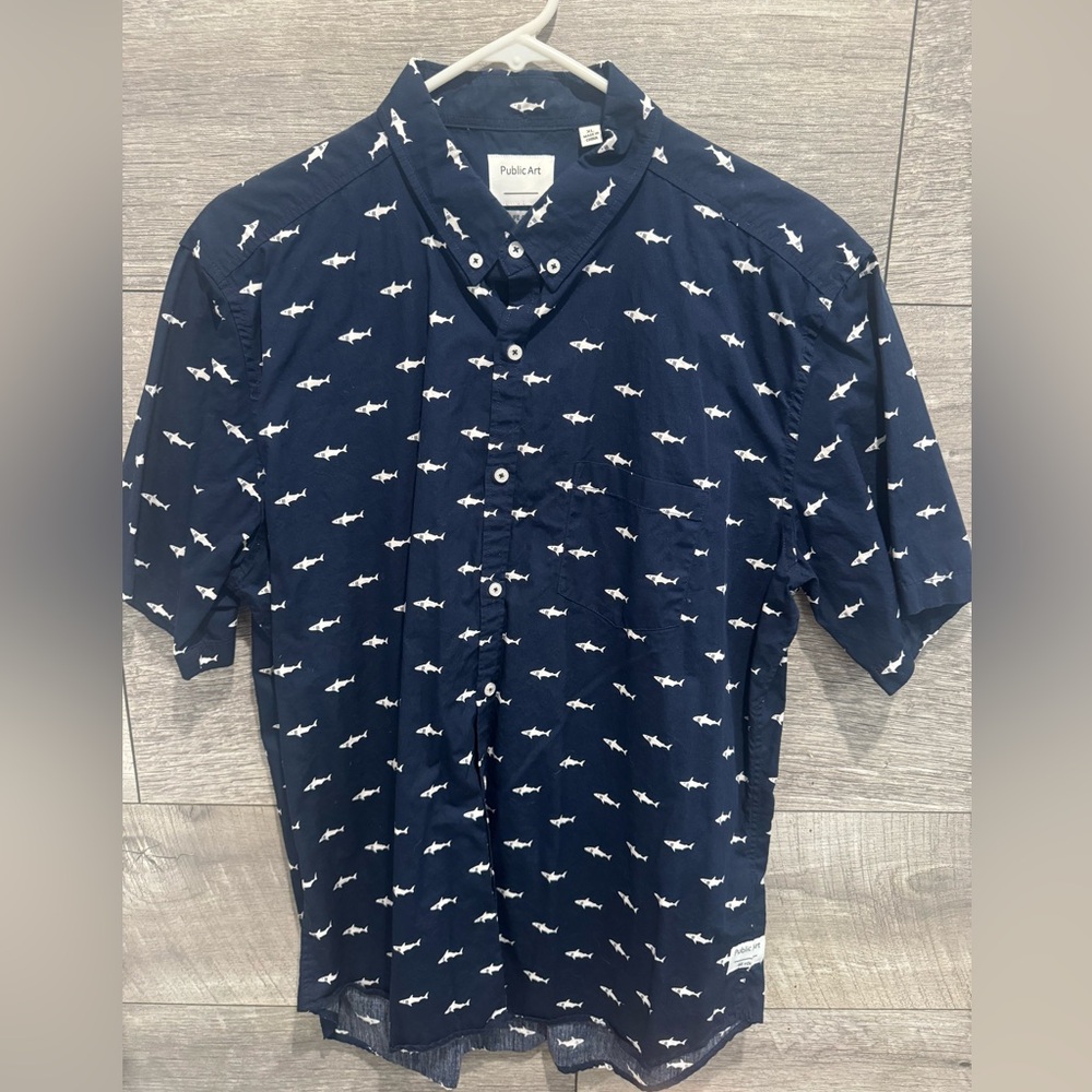 Public Art Mens button up